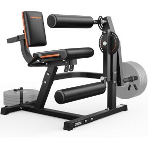 FEIERDUN 4-in-1 Adjustable Leg Extension Curl Machine – 700lbs Capacity Leg Extension Machine for Lower Body Workouts – Adjustable Leg Curl Machine, Home Gym Equipment(black)