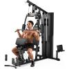 imageHome Gym with 154LBS Weight Stack Multi Exercise Equipment with Leg Press Cable Machine Exercise Equipment for Full Body Workout