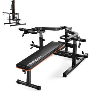 FEIERDUN Chest Press Bench with Independent Arms, 1250LB Capacity Adjustable Strength Machine