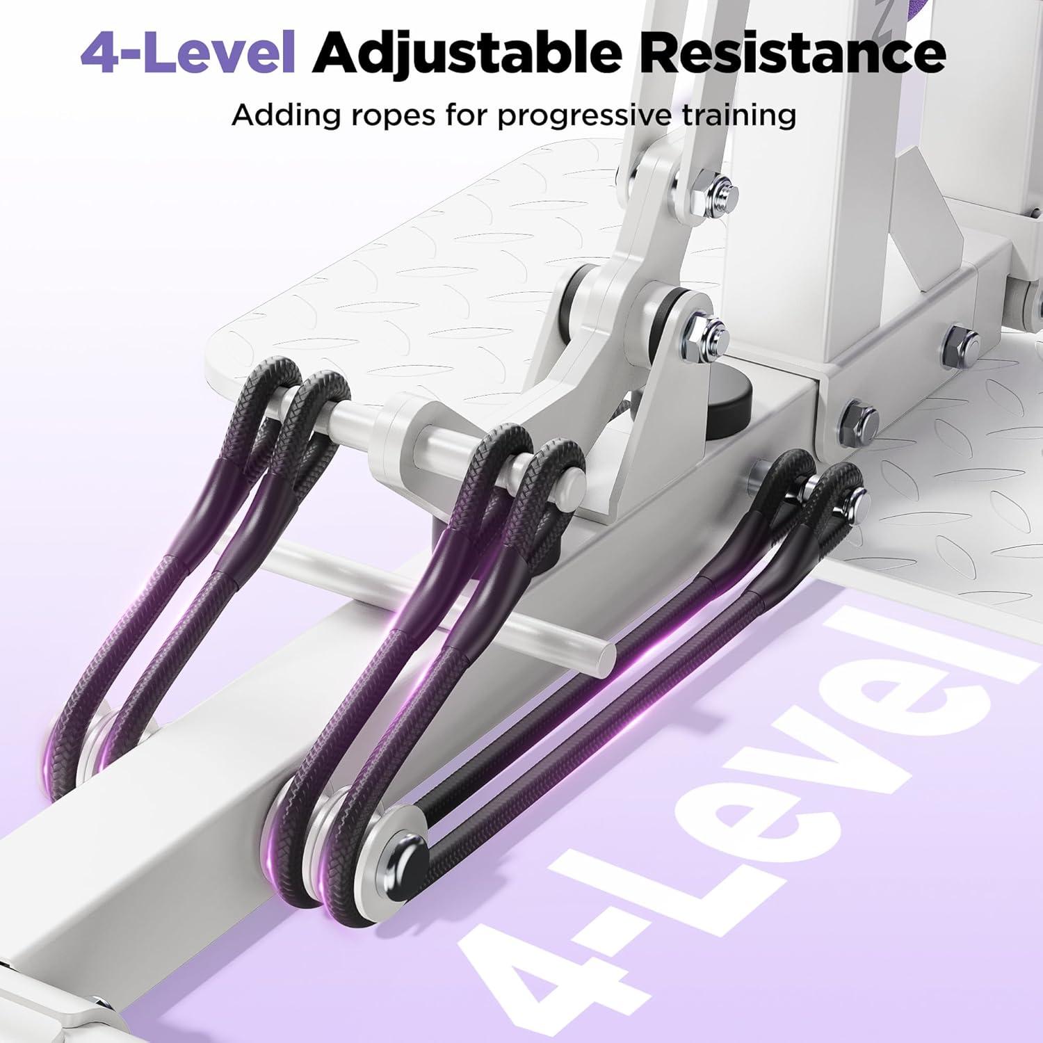 imageProfessional Deep Squat Exercise Machine Adjustable Glutes Trainer for Home Gym Fitness Equipment for Lower Body Workouts